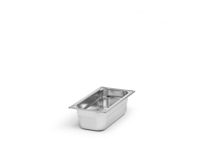 Kantine GN 1/3, rustfrit stål - Patina