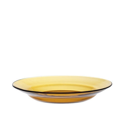 Dyb glasplade 23 cm, Light Amber - Duralex