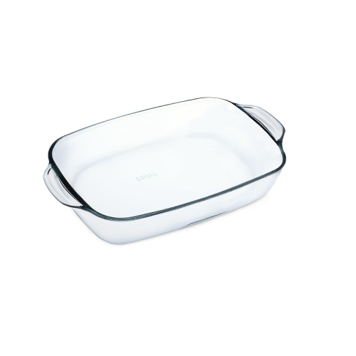 Aflangt ovnfad af glas, 40 x 27 cm - Simax