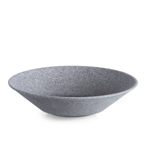 Dyb tallerken Raw no 1, 27 cm, grå - Benedikt