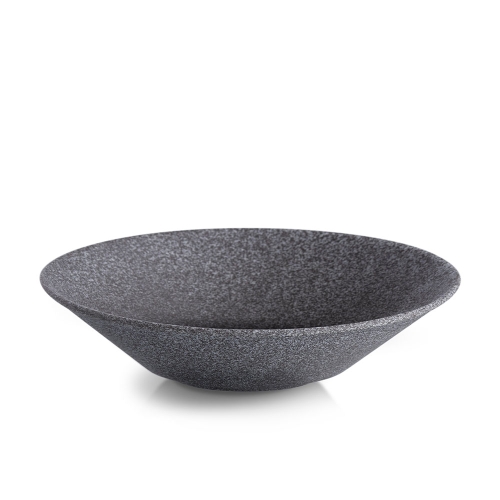 Dyb tallerken Raw no 4, 27 cm, mørkegrå - Benedikt