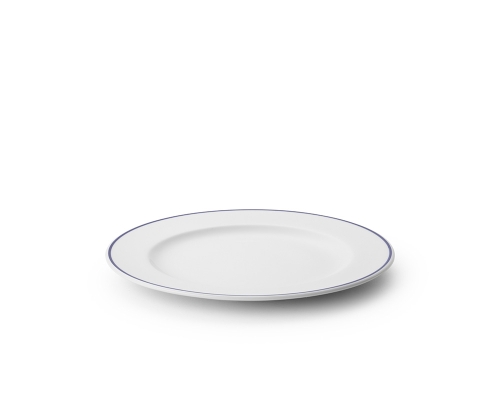 Basic Blue Line-plade, 24 cm - Benedikt
