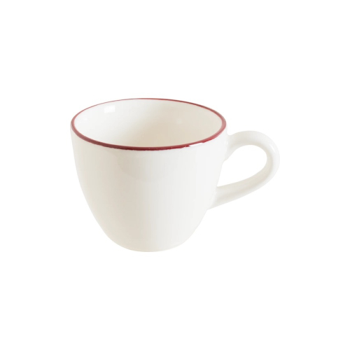 Espressokop 8cl, Rita Linea Burgundy - Bonna