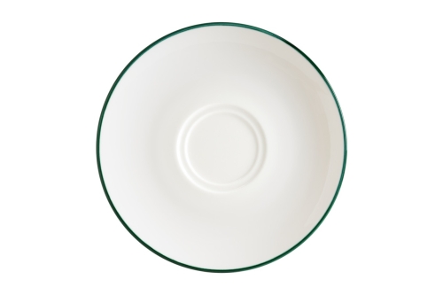 Kaffefad 16 cm, Gourmet Linea Green - Bonna