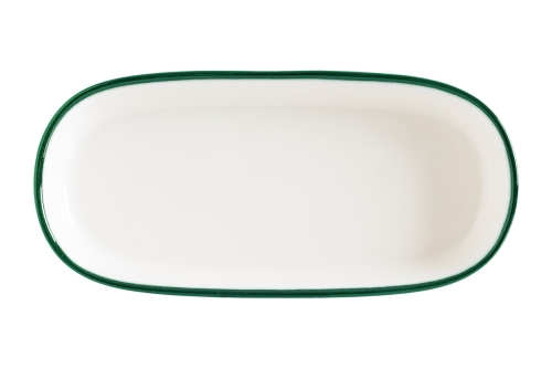 Fad 19 x 11 cm, Gourmet Linea Green - Bonna