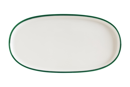 Fad 24 x 11 cm, Gourmet Linea Green - Bonna