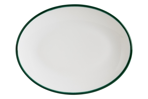 Serveringsfad 36 x 28 cm, Moove Linea Green - Bonna