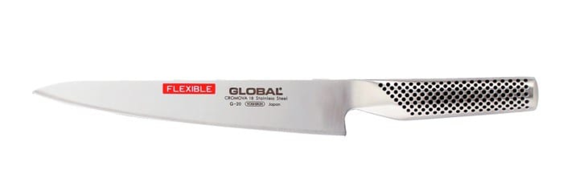 Global G-20 Bred filetkniv, 21 cm, fleksibel
