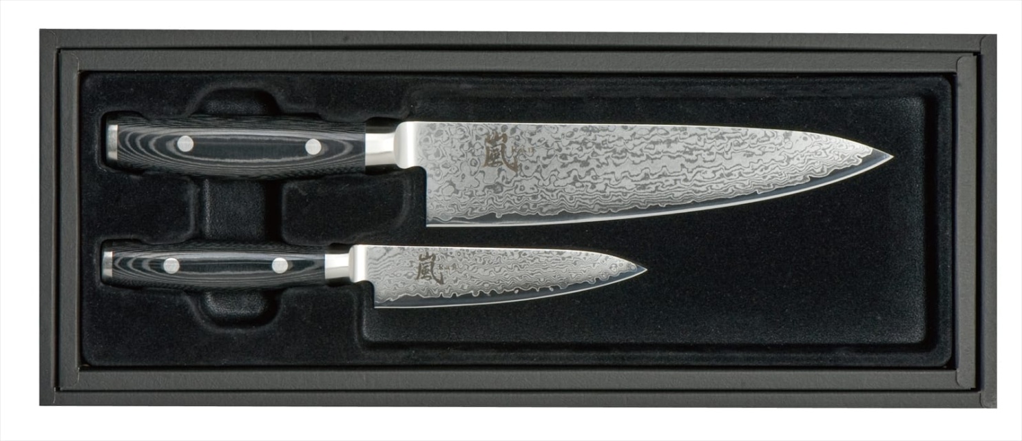 Knivsæt 2 dele Kokkekniv 20cm + Utilitykniv 12cm - Yaxell RAN
