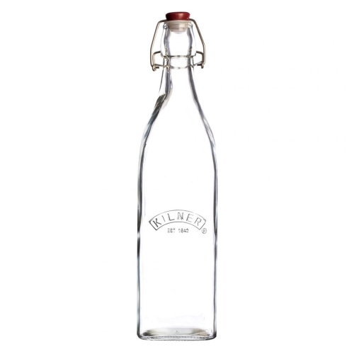 Flaske med clips, 1L - Kilner