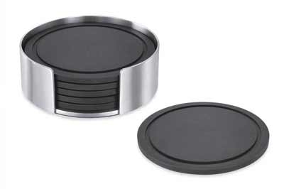 Bordskånere med stativ, 6-pak - Zack