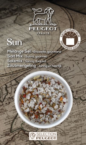 Saltmix til Mølle, Sun, 135g - Peugeot