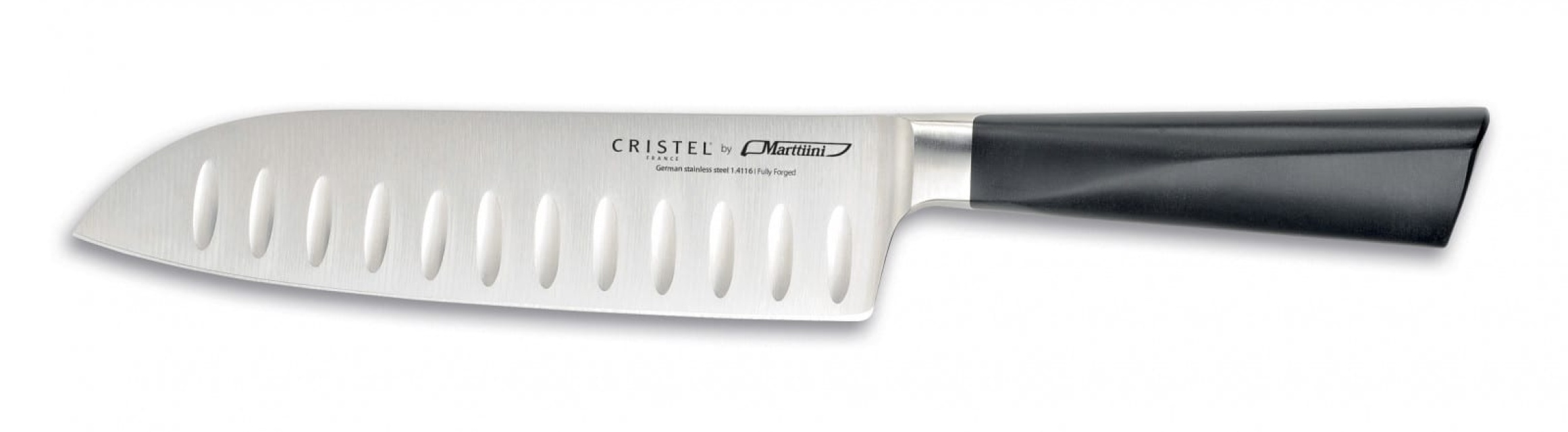 Santoku kniv, 18 cm - Cristel