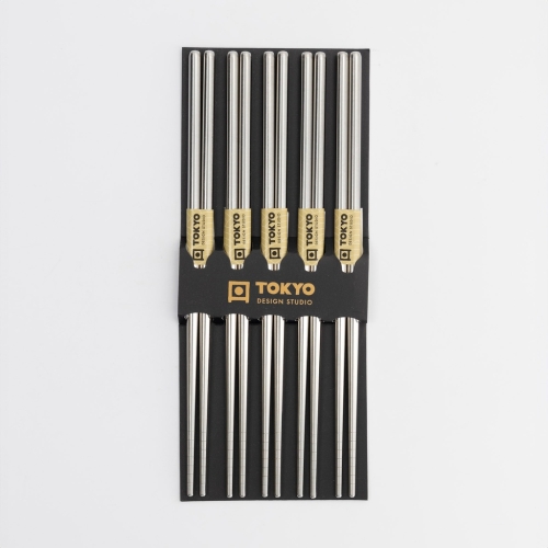 Spisepinde, 5-pak - Tokyo Design Studio - Rustfrit stål