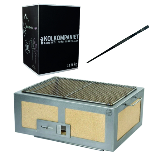 Japansk bordgrill / Konro, Kasai Little med pincet og kul