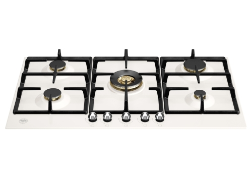 Heritage gaskomfur, 90 cm, Elfenbenshvid - Bertazzoni