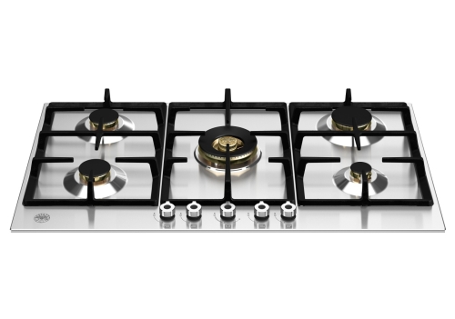 Gaskomfur Professional, 60 cm, Rustfrit stål - Bertazzoni