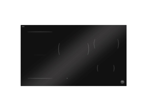 Induktionskogeplade, 90 cm, 5 zoner (1 Flex) med usynlig slider – Bertazzoni