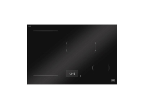 Induktionskogeplade, 78 cm, TFT-display, 4 zoner (1 Flex) - Bertazzoni