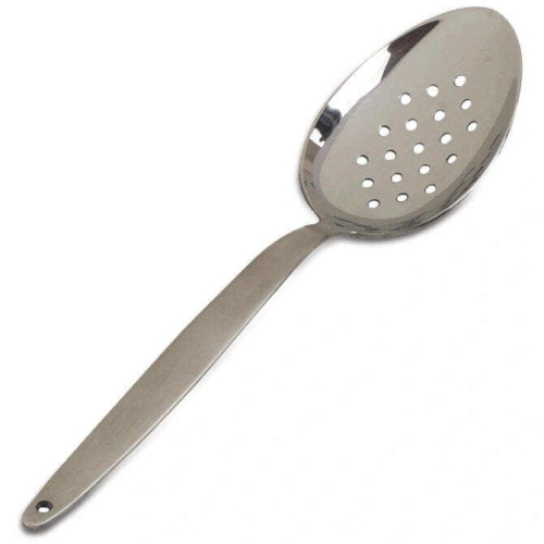Serveringsske / Gastroske, 24 cm, Perforeret - Gray Kunz