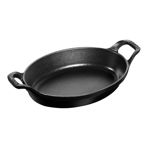 Oval ovnform i støbejern, Sort - Staub