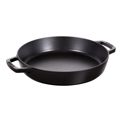 Stegepande med To Håndtag, Sort - Staub