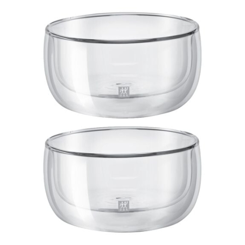 Glas-kup/dessertskål i dobbeltvægglas, 280 ml, 2-pack, Sorrento - Zwilling