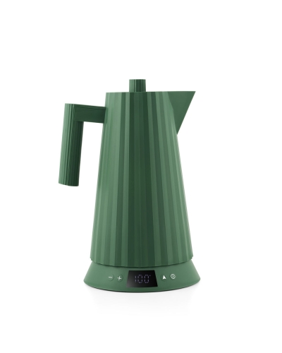 Kedel med temperaturkontrol, Plissé, Grøn - Alessi