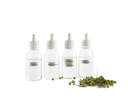 Glasdråbeflaske med pipette, 120 ml - 100% Chef