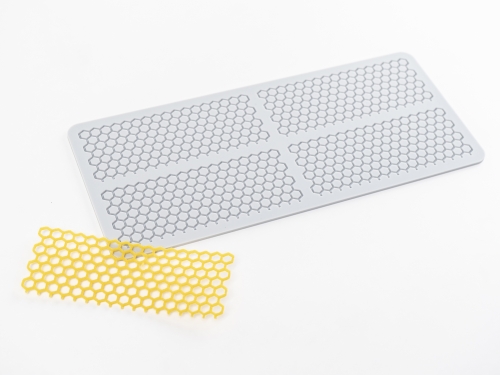 Silikoneform til Tuille, Honeycomb - 100% Chef