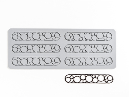 Silikoneform til Tuille, Bubbles - 100% Chef