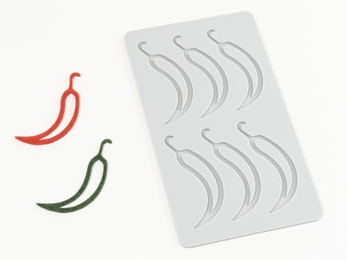 Silikoneform til Tuille, Chili - 100% Chef