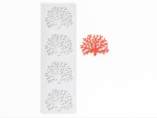Silikoneform til Tuille, Coral - 100% Chef