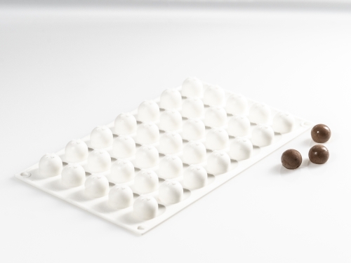 Silikoneform til dekoration, Sphere S - 100% Chef