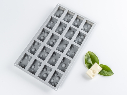 Silikoneform til dekoration, Emmental - 100% Chef