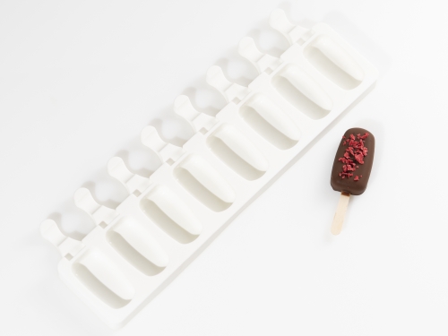 Silikoneform til dekoration, Mini ispind model 1 - 100% Chef