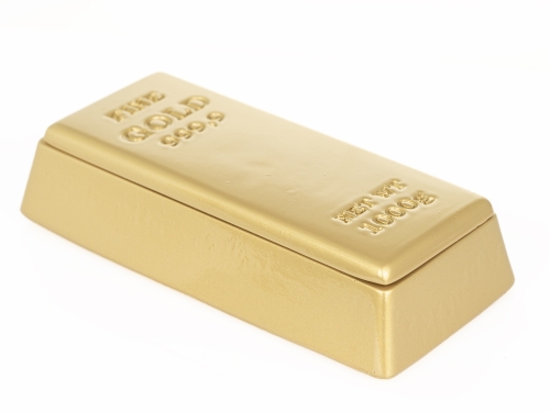 Serveringsfad, Gold bar, 21 x 10 cm - 100% Chef