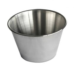 Ramekin i rustfrit stål, 24 cl - 60x95mm