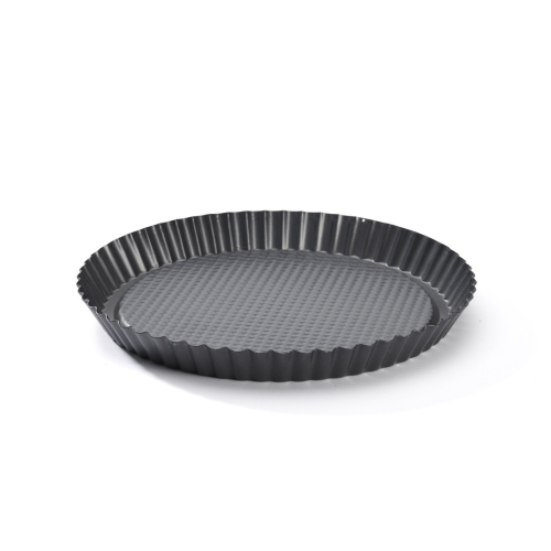 Tarte-form Ø28CM med aftagelig bund, non-stick - de Buyer