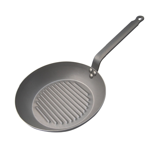 Grill Pan in Carbon Steel, Carbone Plus - de Buyer