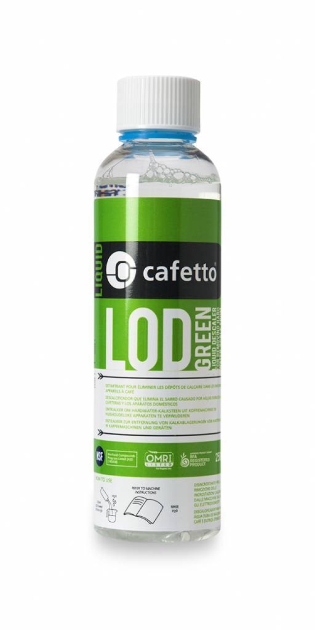 LOD Afkalkningsmiddel til Espressomaskine 250ml - Cafetto