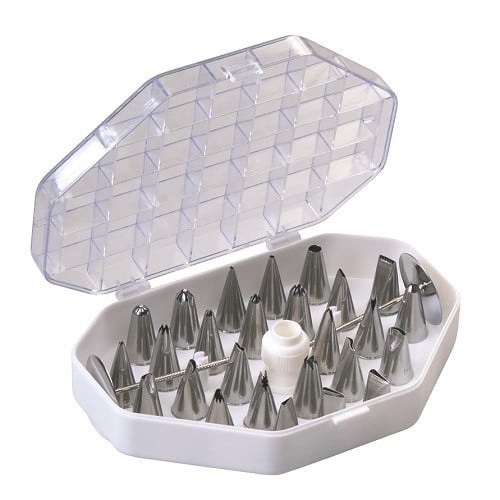 Pakke med 26 snørebånd i rustfrit stål - Martellato