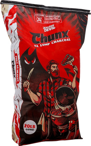 Grillkul, Chunx XL - Hardwood Lump Charcoal, 9 kg - Jaloux Devil