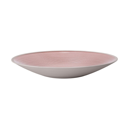 Serveringsfad i mundblæst glas, 31 cm, pink - Rosenthal