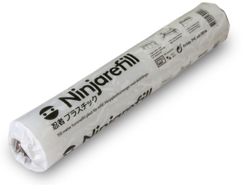 Ninja refill, fumlefri plastfilm - Ninjaplast