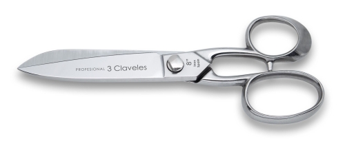 Køkkensaks i rustfrit stål, Professional - 3 Claveles - 20 cm