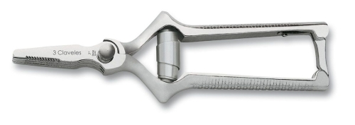 Lige masticator, rå oksekød saks - 3 Claveles