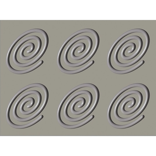 Silikoneform, Oval spiral, Gourmand - Pavoni
