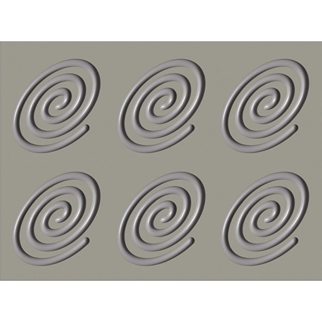 Silikoneform, Oval spiral, Gourmand - Pavoni