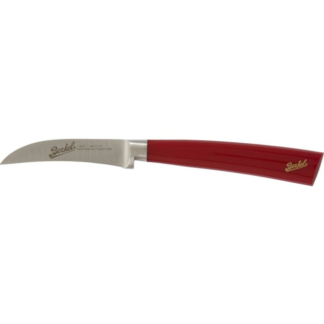 Buet skærekniv, 7 cm, Elegance Rød - Berkel